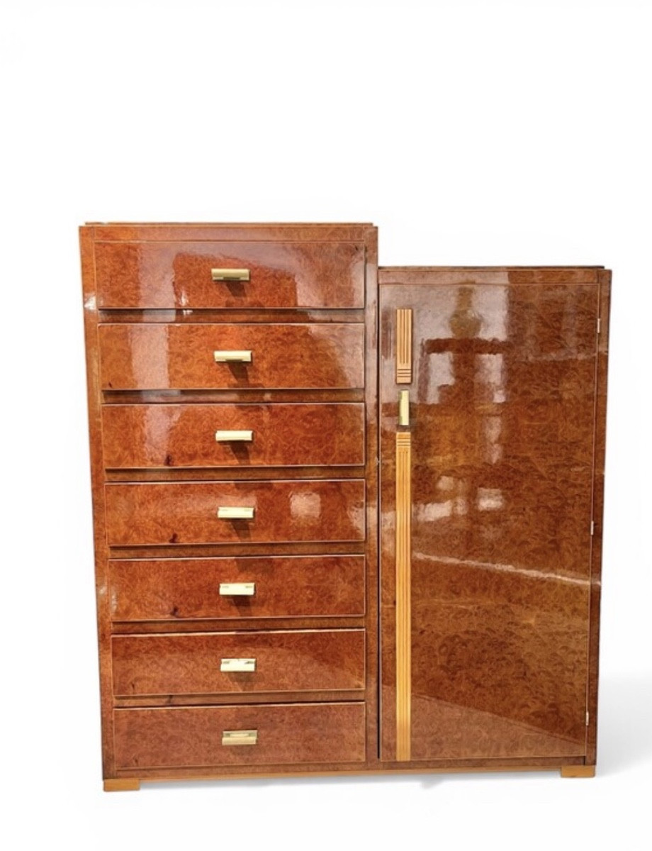 Semainier Chest Of Drawers Art Décor, United Kingdom Circa 1930-photo-2